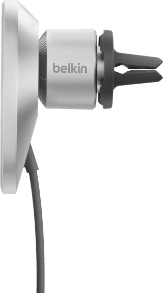 Belkin Handyhalterung Auto Lüftungsschlitze mit MagSafe und Qi2 Laden Silber