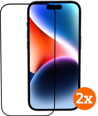 BlueBuilt Apple iPhone 15 Panzerglas Doppelpack