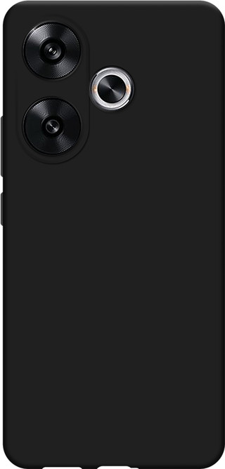 Just in Case Soft Design Xiaomi Poco F6 Back Cover Black