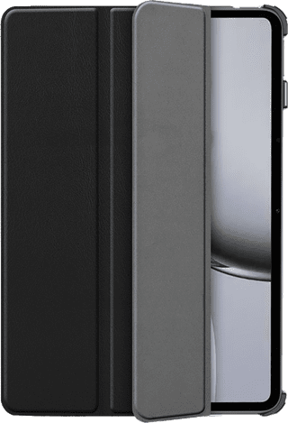 Just in Case Tri-Fold OnePlus Pad 2 Book Case Schwarz