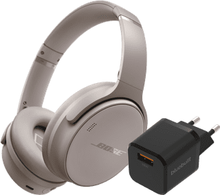 Bose QuietComfort Headphones Beige + Charger