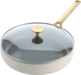 BK Sublime High-sided Skillet 28cm Cream