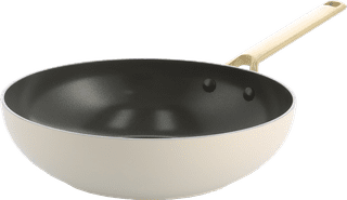 BK Sublime Wok 28cm Cream