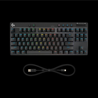 Logitech G Pro X TKL Rapid Gaming-Tastatur Schwarz QWERTZ