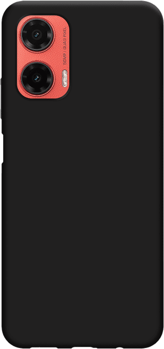 Just in Case Soft Design Motorola Moto G35 Backcover Schwarz