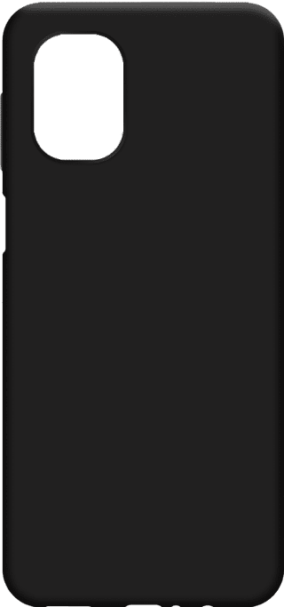 Just in Case Soft Design Motorola Moto G55 Back Cover Black