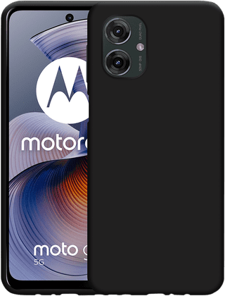 Just in Case Soft Design Motorola Moto G55 Back Cover Black