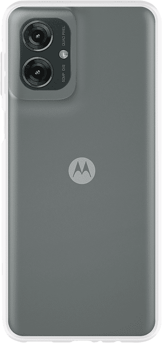 Just in Case Soft Design Motorola Moto G55 Back Cover Transparent