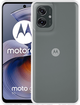 Just in Case Soft Design Motorola Moto G55 Backcover Transparent