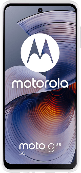 Just in Case Soft Design Motorola Moto G75 Backcover Transparent