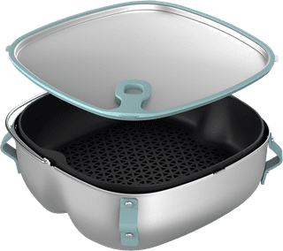 Philips Airfryer XXL 2-in-1 Steam and Stir-Fry Set HD9960/00