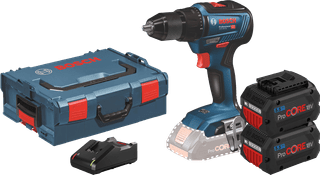 Bosch Professional GSB 18V-28 5,5 Ah ProCORE Akku (2x) Starterset