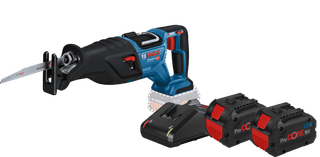 Bosch Professional GSA 18V-28 8,0 Ah ProCORE Akku (2x) Starterset