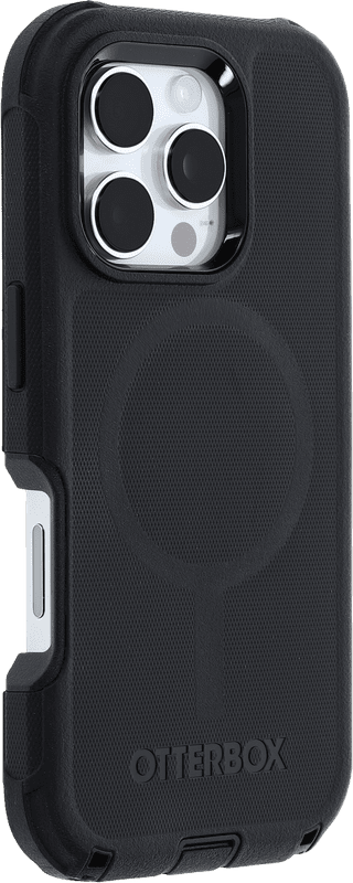 OtterBox Defender Apple iPhone 16 Pro Back Cover Black with MagSafe
