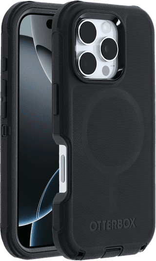 OtterBox Defender Apple iPhone 16 Pro Back Cover Black with MagSafe