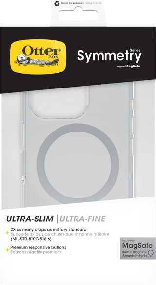 OtterBox Symmetry Apple iPhone 16 Pro Back Cover with MagSafe