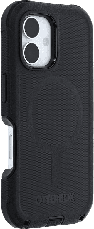 OtterBox Defender Apple iPhone 16 Back Cover Black
