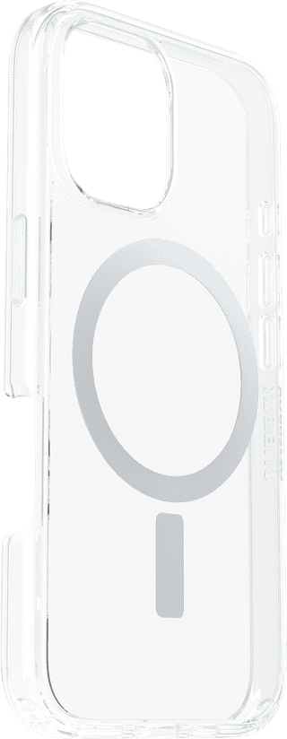 OtterBox Symmetry Apple iPhone 16 Back Cover with MagSafe Magnet Transparent