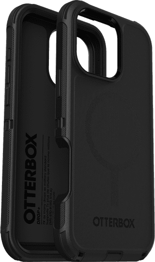 OtterBox Defender Apple iPhone 16 Pro Max Back Cover Black with MagSafe