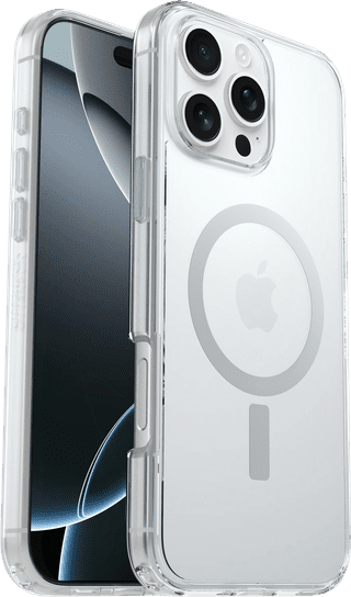 Otterbox Symmetry Apple iPhone 16 Pro Max Backcover mit MagSafe Magnet Transparent