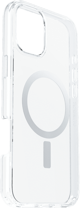 OtterBox Symmetry Apple iPhone 16 Plus Back Cover with MagSafe Magnet Transparent