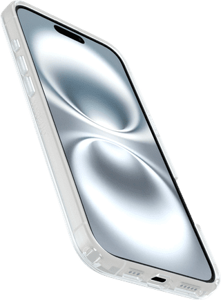 OtterBox Symmetry Apple iPhone 16 Plus Back Cover with MagSafe Magnet Transparent