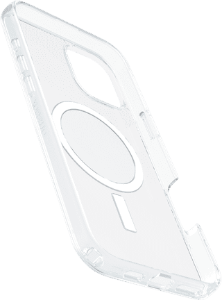 OtterBox Symmetry Apple iPhone 16 Plus Back Cover with MagSafe Magnet Transparent