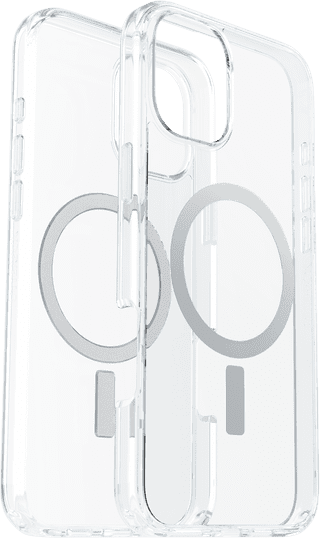 OtterBox Symmetry Apple iPhone 16 Plus Back Cover with MagSafe Magnet Transparent