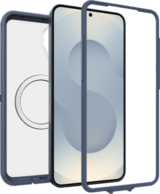 Otterbox Defender Samsung Galaxy S26 Plus Backcover mit Magnet Transparent mit blauem Rand