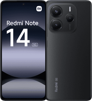 Redmi Note 14 256GB Black 5G