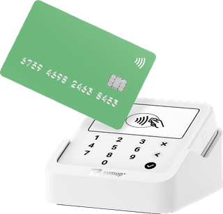 SumUp Solo 4G Contactless Card Reader + Charging Dock