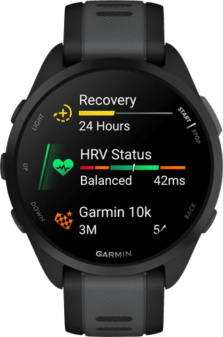 Garmin Forerunner 165 Music Schwarz/Grau