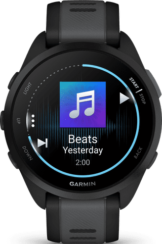 Garmin Forerunner 165 Music Black/Gray