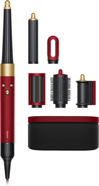 Dyson Airwrap i.d. Straight + Wavy Red Velvet/Gold