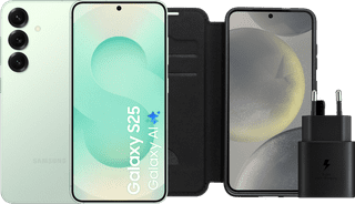 Samsung Galaxy S25 256GB Mint 5G + Accessory Pack