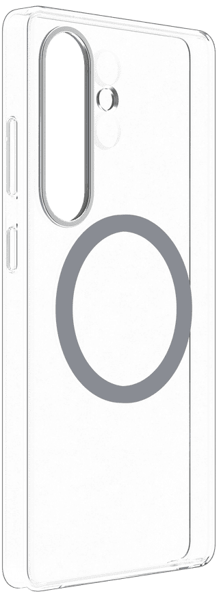 Samsung Galaxy S25 Ultra Back Cover with Magnet Transparent