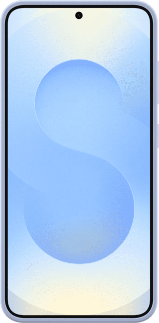 Samsung Galaxy S25 Silicone Back Cover Light Blue