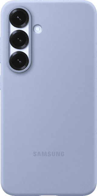 Samsung Galaxy S25 Silicone Back Cover Light Blue