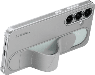 Samsung S25 Standing Grip Backcover Grau