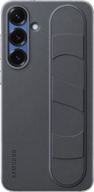 Samsung S25 Plus Standing Grip Back Cover Black