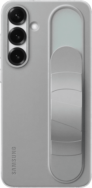 Samsung S25 Plus Standing Grip Back Cover Gray