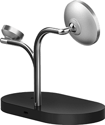 Samsung Trio Wireless Charger 15W Black with Qi2