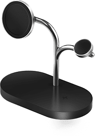 Samsung Trio Wireless Charger 15W Black with Qi2