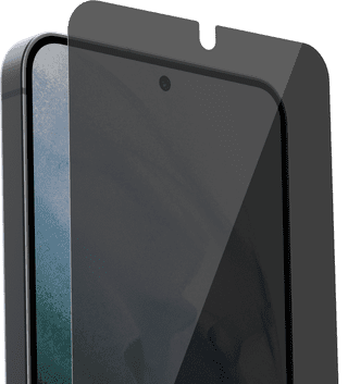 BlueBuilt Protective Back Cover Samsung Galaxy S25 Transparent + Screen Protector Glass