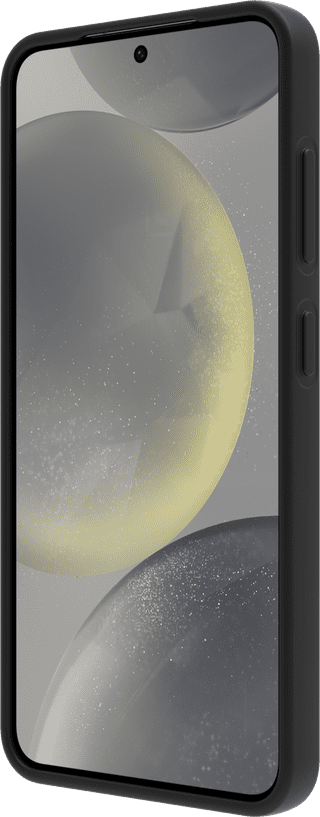 BlueBuilt Samsung Galaxy S25 Back Cover Black + Screen Protector Glass