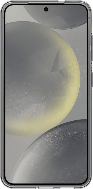 BlueBuilt Samsung Galaxy S25 Back Cover Transparent + Screen Protector Glass