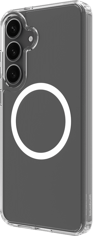 BlueBuilt Protective Back Cover with Magnet Galaxy S25 Plus Transparent