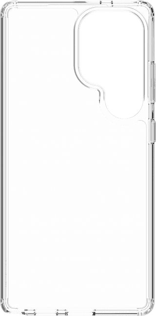 BlueBuilt Samsung Galaxy S25 Ultra Back Cover Transparent + BlueBuilt Screen Protector Glass