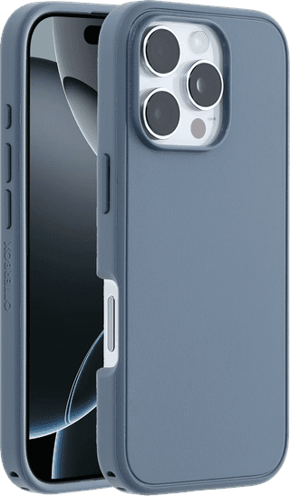 OtterBox Symmetry Apple iPhone 16 Pro Back Cover with MagSafe Magnet Blue