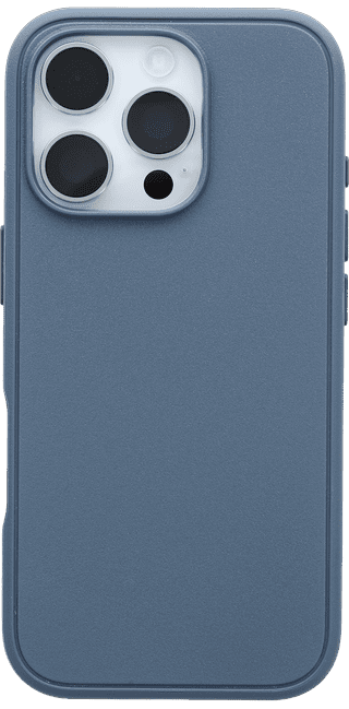 OtterBox Symmetry Apple iPhone 16 Pro Back Cover with MagSafe Magnet Blue